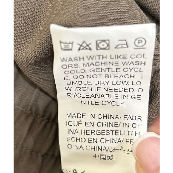 Floerns Army Green Tiered Flowy Midi Pull on Skirt Womens XL - Picture 8 of 8